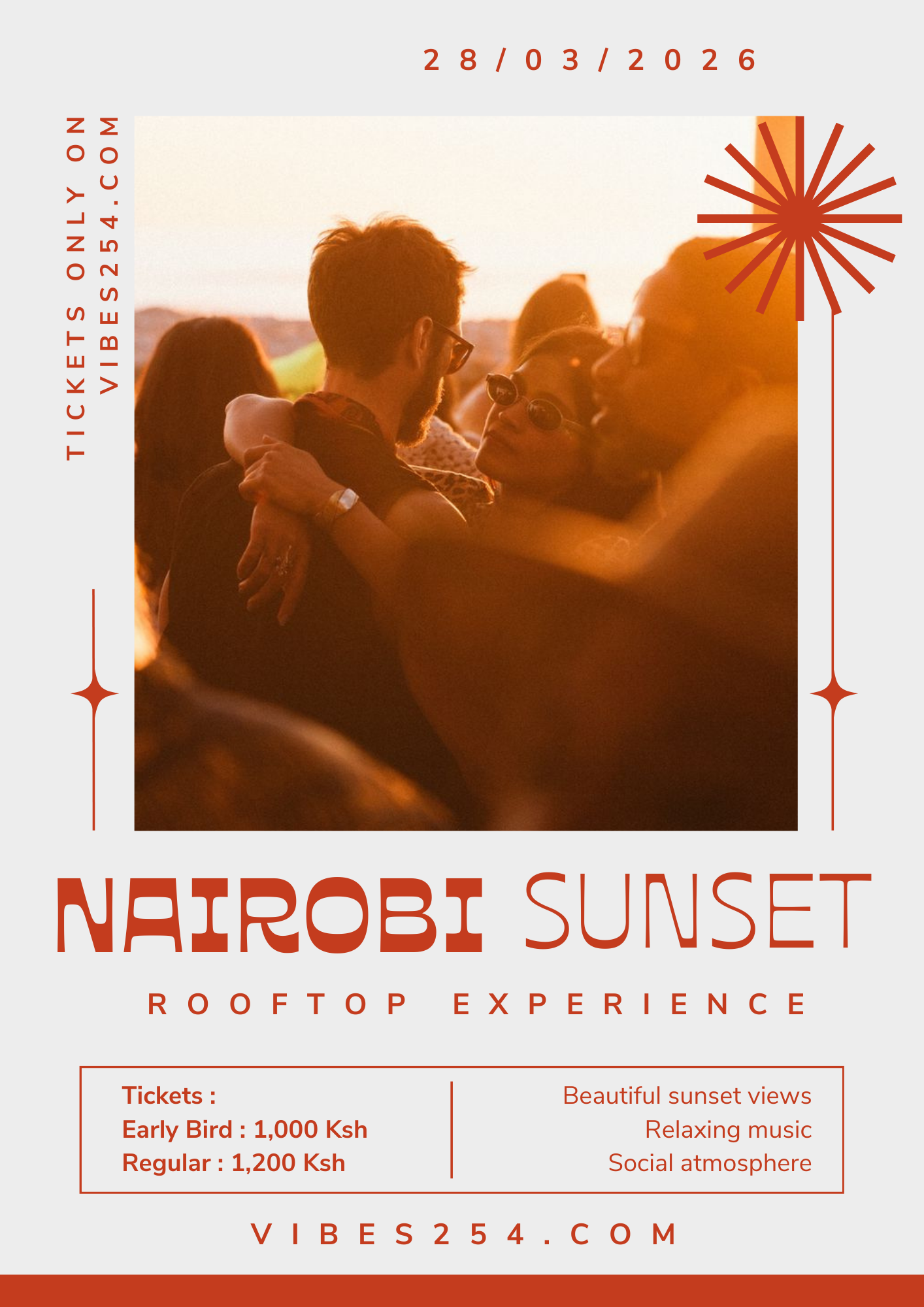 Nairobi Sunset Rooftop Experience